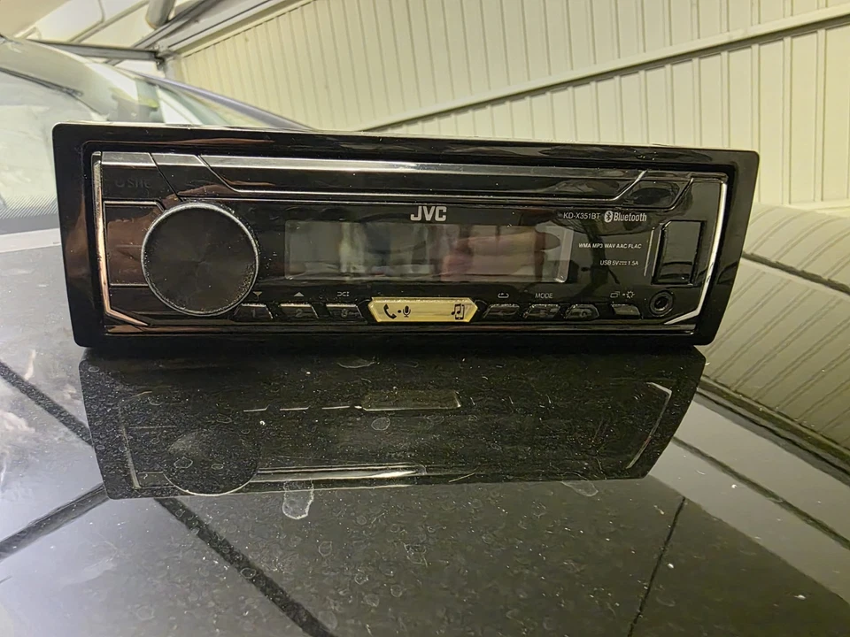 JVC KD-X351BT Autoradio mit Bluetooth CD MP3 USB AUX 1DIN - Bild 4 von 4