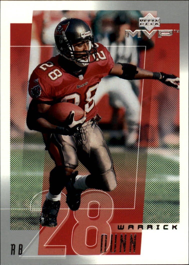 2001 Upper Deck MVP #252 Warrick Dunn - FB