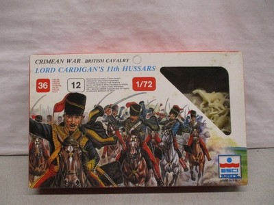 Esci Crimean Wars Lord Cardigans 11th Hussars 1/72