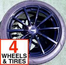 Factory Aston Martin DB11 Wheels Tires AMR Forged 20 inch OEM Genuine Set 5x128