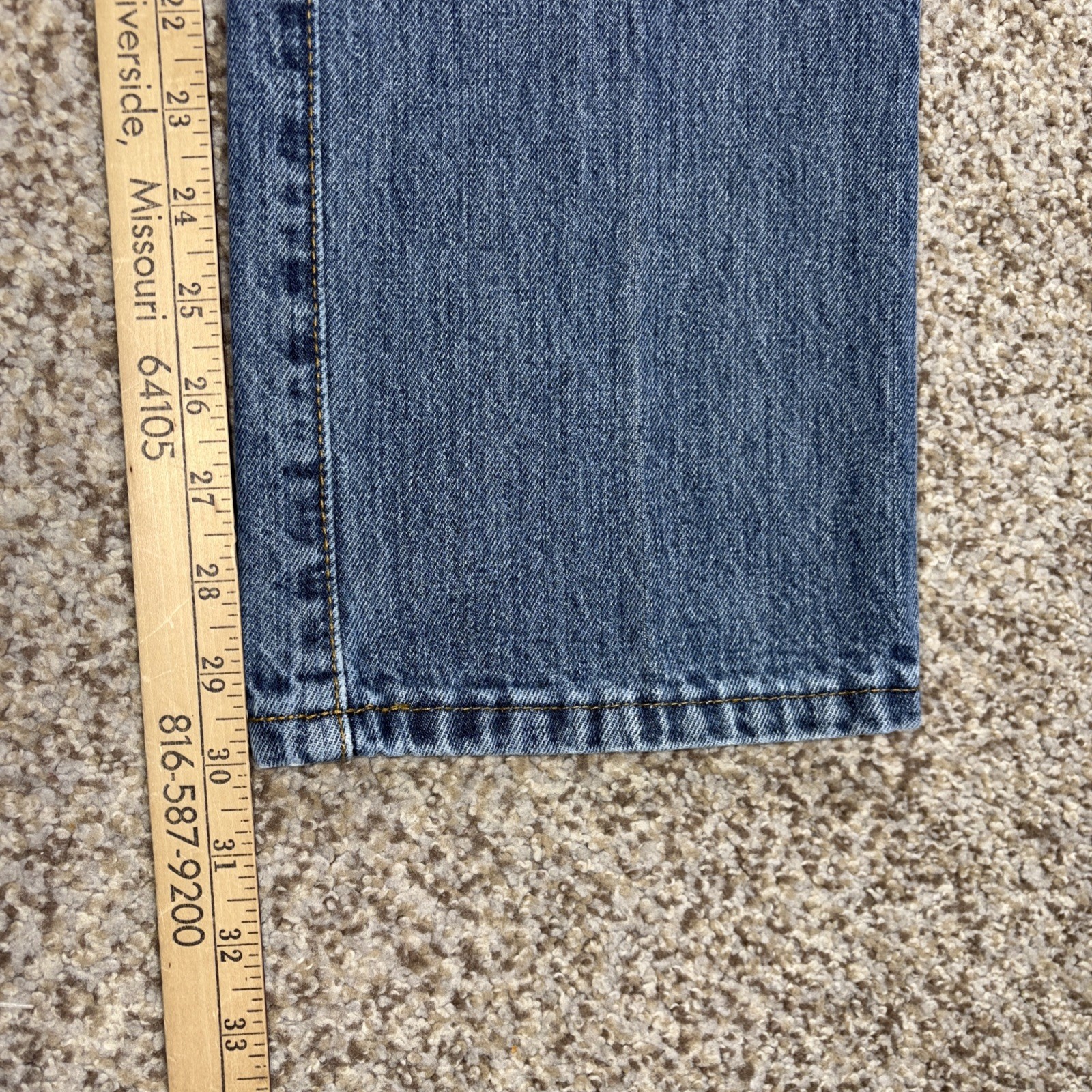 Cinch Bronze Label Denim Western Jeans Mens Size 34x30 Fits 32 X 30 - View 9