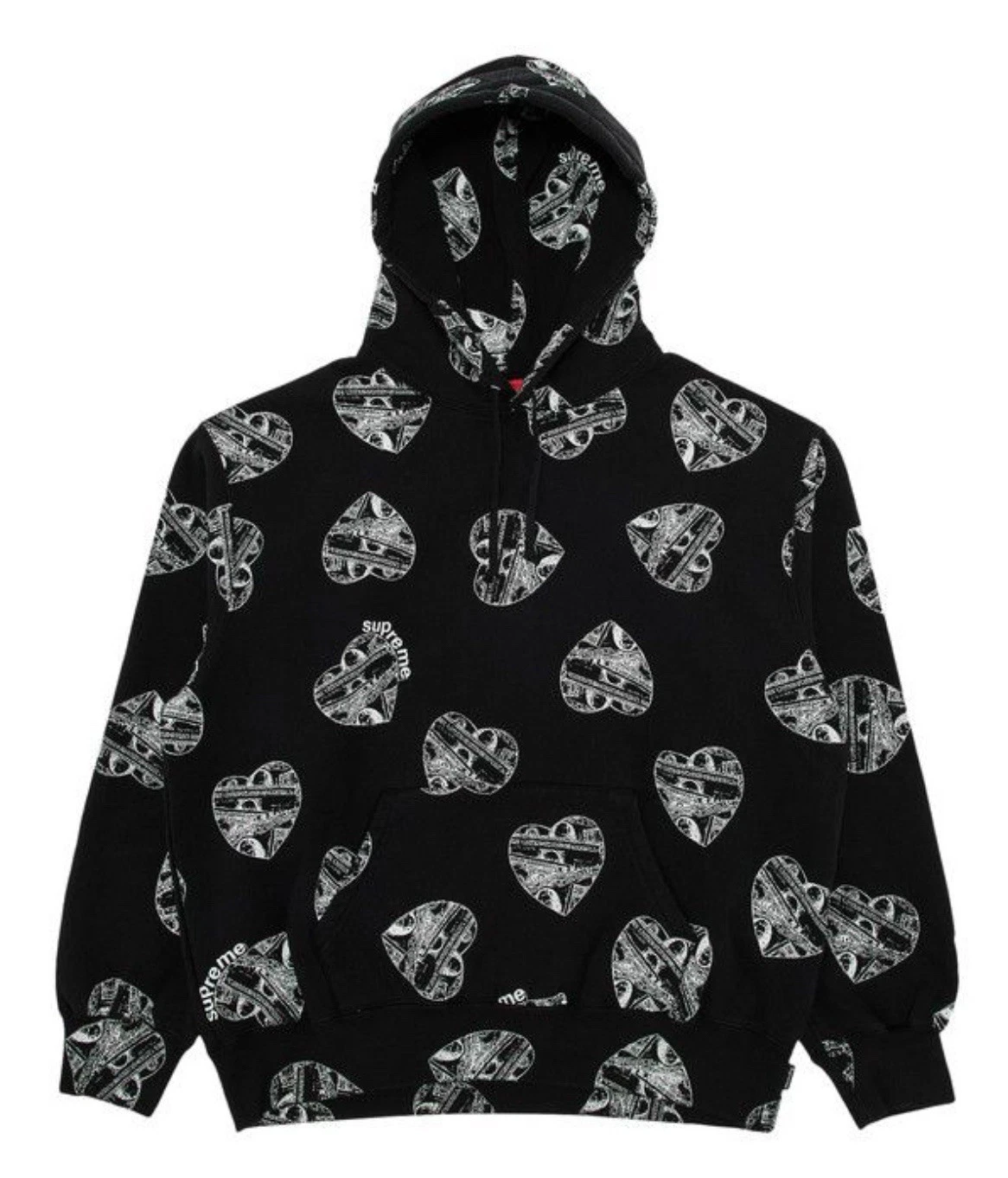 Sweat à capuche mode style Supreme Love Cash 
