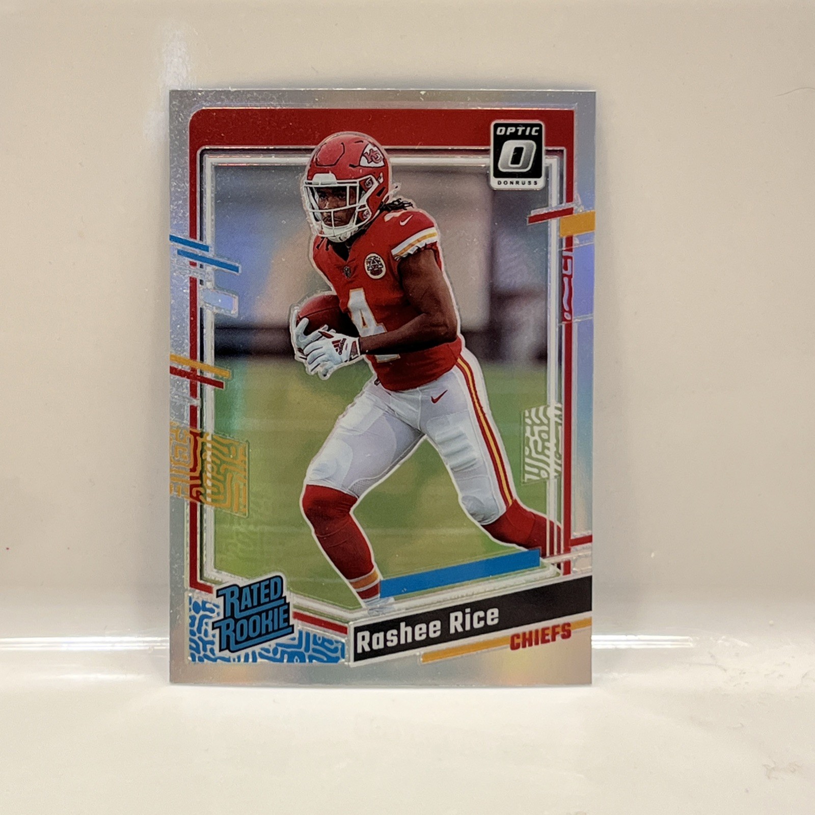 2023 Panini Donruss Optic Rated Rookie Rashee Rice #257 Holo Prizm (RC)