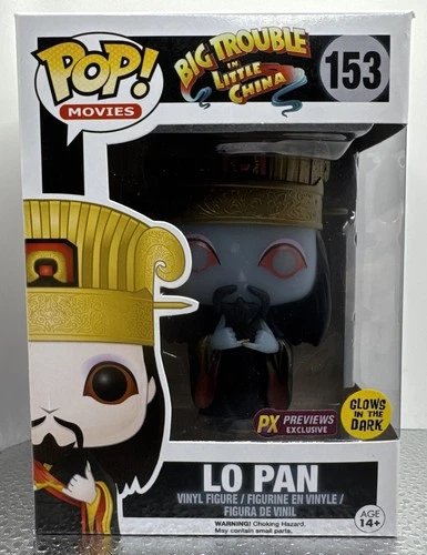 Funko Pop Lo Pan #153 Glow Exclusive Pop! Movies Big Trouble In Little China