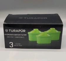 3 Pack Turapur Hydrogen Water Pitcher Filters...