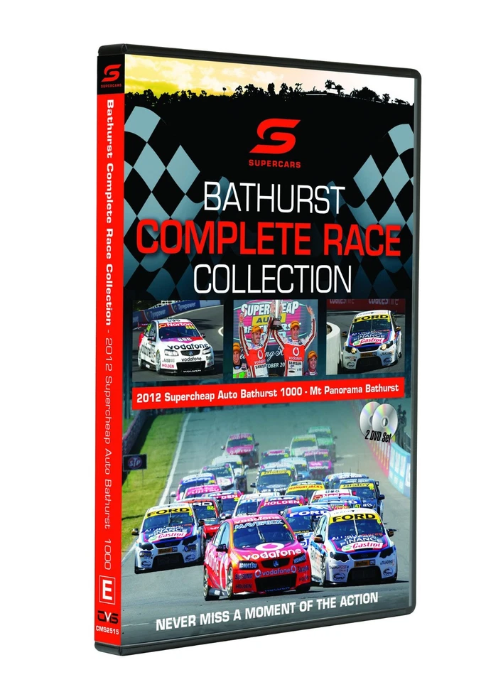 BRAND NEW Supercars Bathurst Supercheap Auto 2012 - The Complete Race DVD