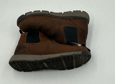 Carhartt Men's Millbrook Water Resistant Romeo Steel Toe Wedge Boot Size 9.5 M