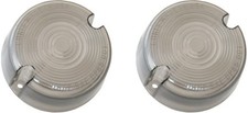 Chris Products Pair Smoked Turn Signal Lens fits 1986-2001 Harley Davidson