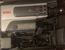 RCA CC320 Video Zoom Lens VHS Handheld Camcorder W/ Case  Accessories-Untested