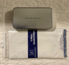 Mens Handkerchiefs LOT of 10, Croft and Barrow brand George brand