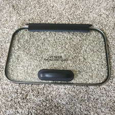 Power Smokeless Grill PG-1500 Glass Lid With Handle  Replacement Part  Clean