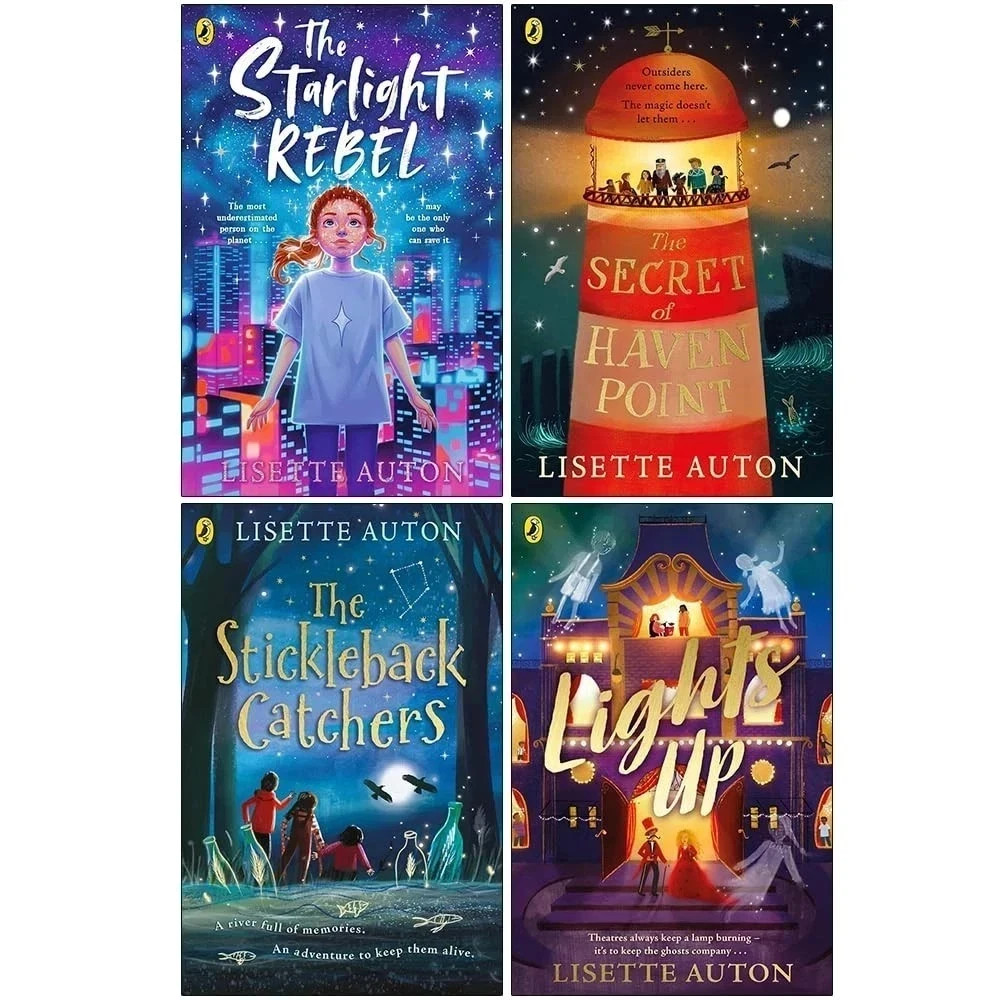 Lisette Auton Collection 4 Books Set The Secret of Haven Point,Stickleback Catch