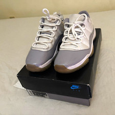 Jordan Air Jordan 11 Retro Low Cement Grey Men's Low Top AV2187-140 size 21