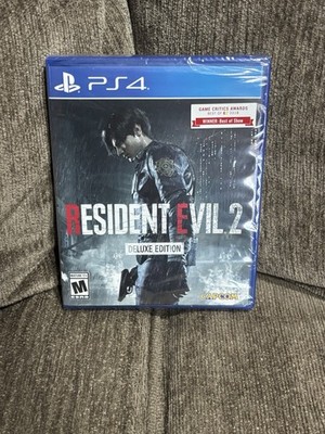 BRAND NEW & Sealed PS4 Resident Evil 2 Remake Deluxe Edition RE2 2019 *Some Tear