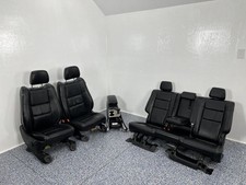2015 Grand Cherokee Front Rear Leather Seats Console Black Limited.