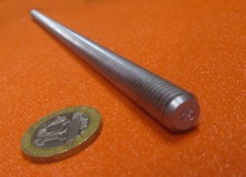 4140 Steel Threaded Rod, Grade B7, Left Hand, 3/8"-16 x 1 Foot Length