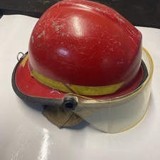 BULLARD FXA-1 Firedome Fire Firefighter Helmet  1995 from US Navy Cruiser