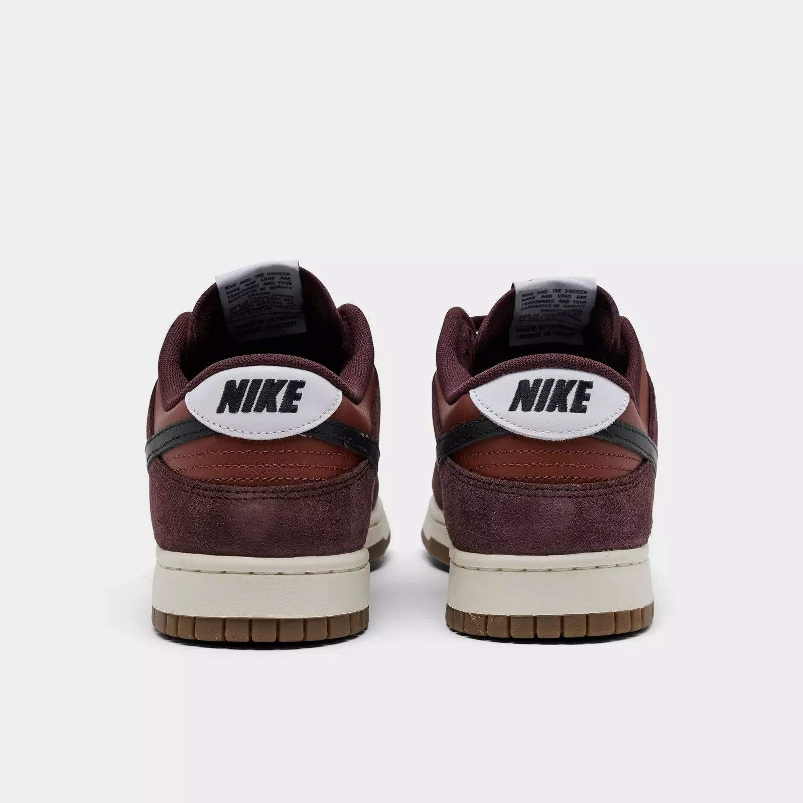 SAOLA Nike Dunk Low Retro SE IB6399 600 Mars Stone Nero Burgundy Crush Uomo