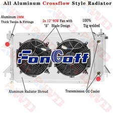 3 Row Radiator Shroud Fan For 1993-2007 Ford Taurus/96-05 Mercury Sable 3.0L V6