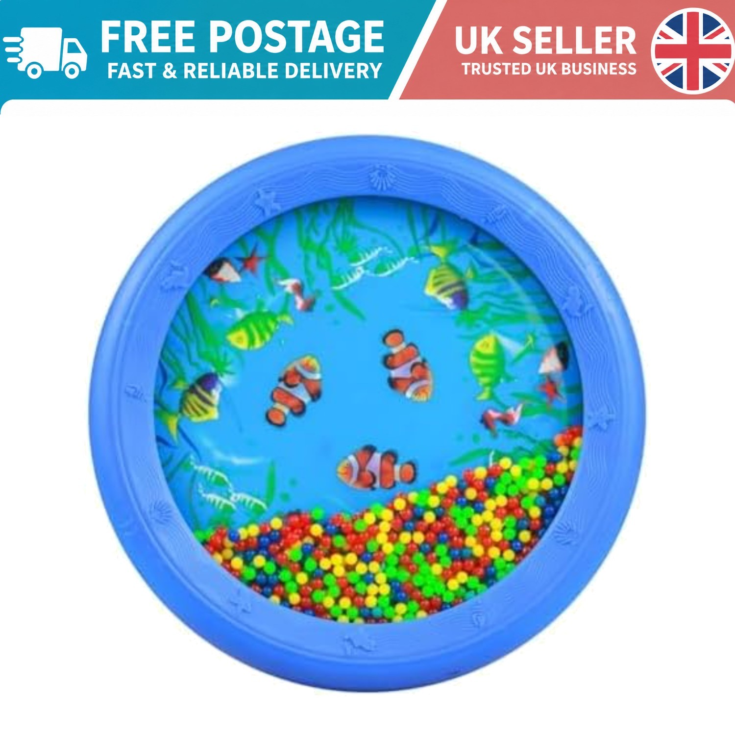 Ocean Wave Baby Drum: Sensory & Musical Toy for Early Development