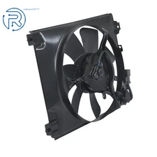 Fit For 2005-2012 Honda Civic 12V 38615RNAA01 A/C Condenser Cooling Fan Radiator
