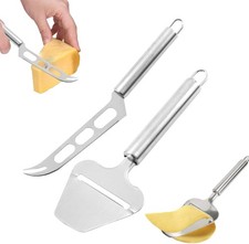 K&auml;sehobel,K&auml;semesser Set,Edelstahl K&auml;sehobel Testsieger,K&auml;seschneider,Cheese Sli