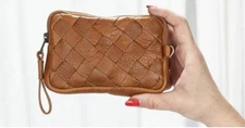 Leather Mini Wallet Pouch