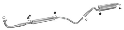 Auspuff für Fiat Stilo Multi Wagon 1.6 16V Auspuffanlage /456