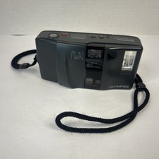 Olympus AF-10 TWIN Point  Shoot 35mm Camera Read