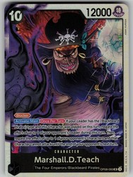 Marshall D. Teach OP09-093 SR Foil - One Piece Emperors in the New World