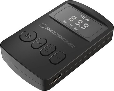 Scosche BTTRFM-SP1 Portable Bluetooth Single Port, Black 