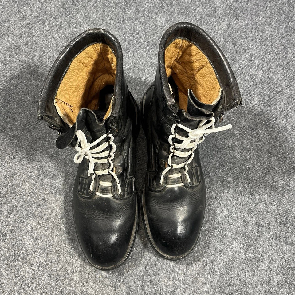 Botas de combate masculinas de couro vintage Rocky Boots tamanho 11.5 militar gótico EUA Vibram - Imagem 4 de 4