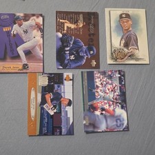 Topps Upper Deck Fleer Derek Jeter New York Yankees MLB Card Lot of 5