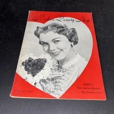 Modern Beauty Shop Magazine February 1957
