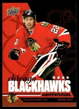 2025-26 UPPER DECK CENTENNIAL CHICAGO BLACKHAWKS BRONZE TROY BROUWER #43