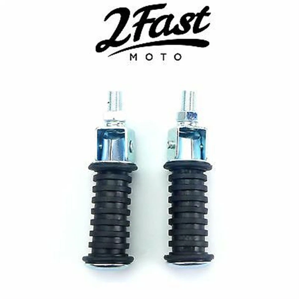 2FastMoto 12mm Buddy Pillion Foot Peg for Select Early Yamaha Models 11-7307B - Imagem 4 de 4