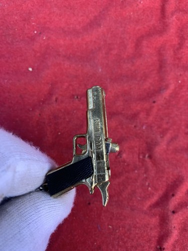 REDONDO MINI PAM CAP PISTOL VINTAGE MINIATURES METAL PISTOLA MADE SPAIN - Imagen 11 de 13