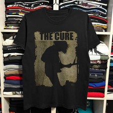 The Cure Band Shirt, Black Unisex T-shirt Size S-Black Cotton T-shirt Size S-5XL