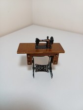 Miniature Treadle Sewing Machine, 8cm X 8cm
