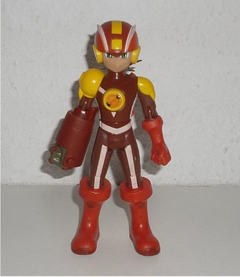 MATTEL / FIGUR ACTIONFIGUR / MEGAMAN MEGA MAN NT WARRIOR / HEAT GUTS /