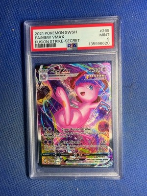 Mew VMAX (Alternate Art Secret) 269/264 Swsh08: Fusion Strike Holo