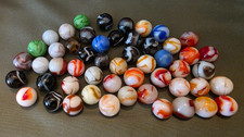 Vintage Marbles Mixed Swirls Alley Heaton Ravenswood Champ NM/M Lot 2 Free Ship