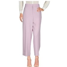 STELLA MCCARTNEY Relaxed Fit Wide Leg Trousers Pants Business Office Pink Size 8