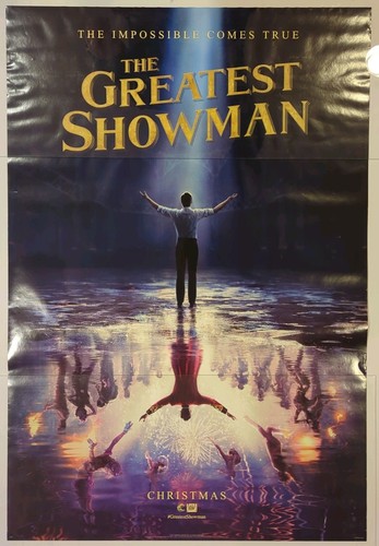 The Greatest Showman Original Movie Poster Advance 27x40 Double-sided One Sheet