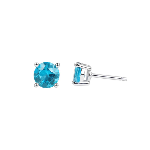 Orecchini a croce in argento sterling con mini zirconi cubici