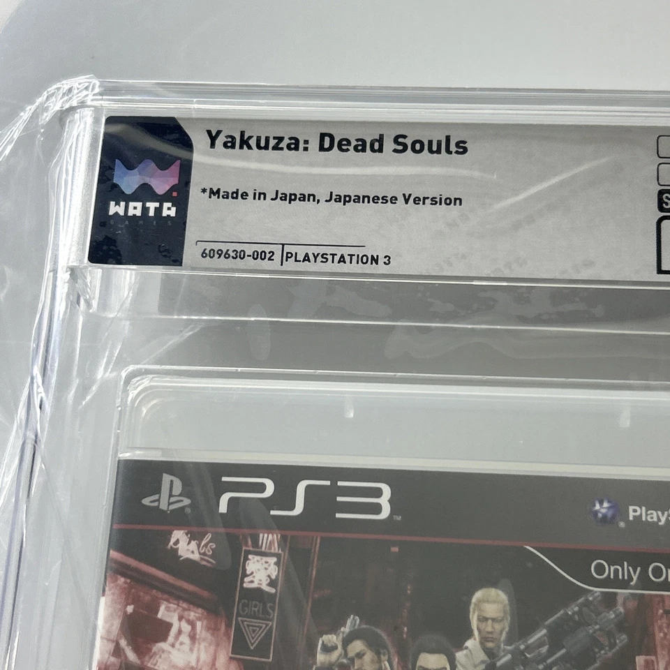 Yakuza Dead Souls PS3 Versión Japonesa Wata Calificado 9.8 ¡Muy Raro! Nuevo Foto 3 de 4