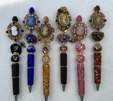 Custom Lady bling pens  Luxury Inspired Gift.Basket filler. Journal. Collect 