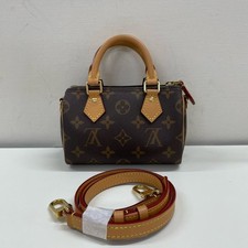 Louis Vuitton Nano Speedy Monogram Canvas Bro...