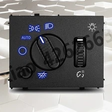 Deep Blue Headlight Dimmer Switch 03-06 Chevy Silverado Tahoe Yukon GMC Sierra