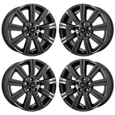 20 Land Rover Range Rover Pvd Black Chrome Wheels-c Rims Factory Oem 72200 E...